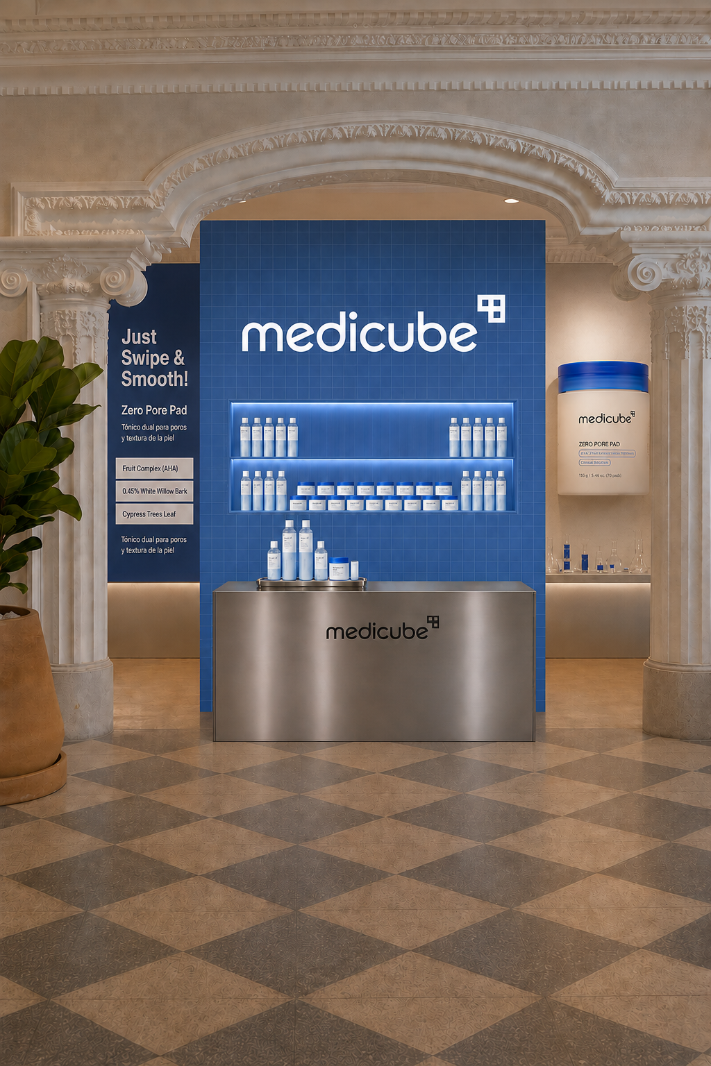 Korean Code — MEDICUBE Entrada