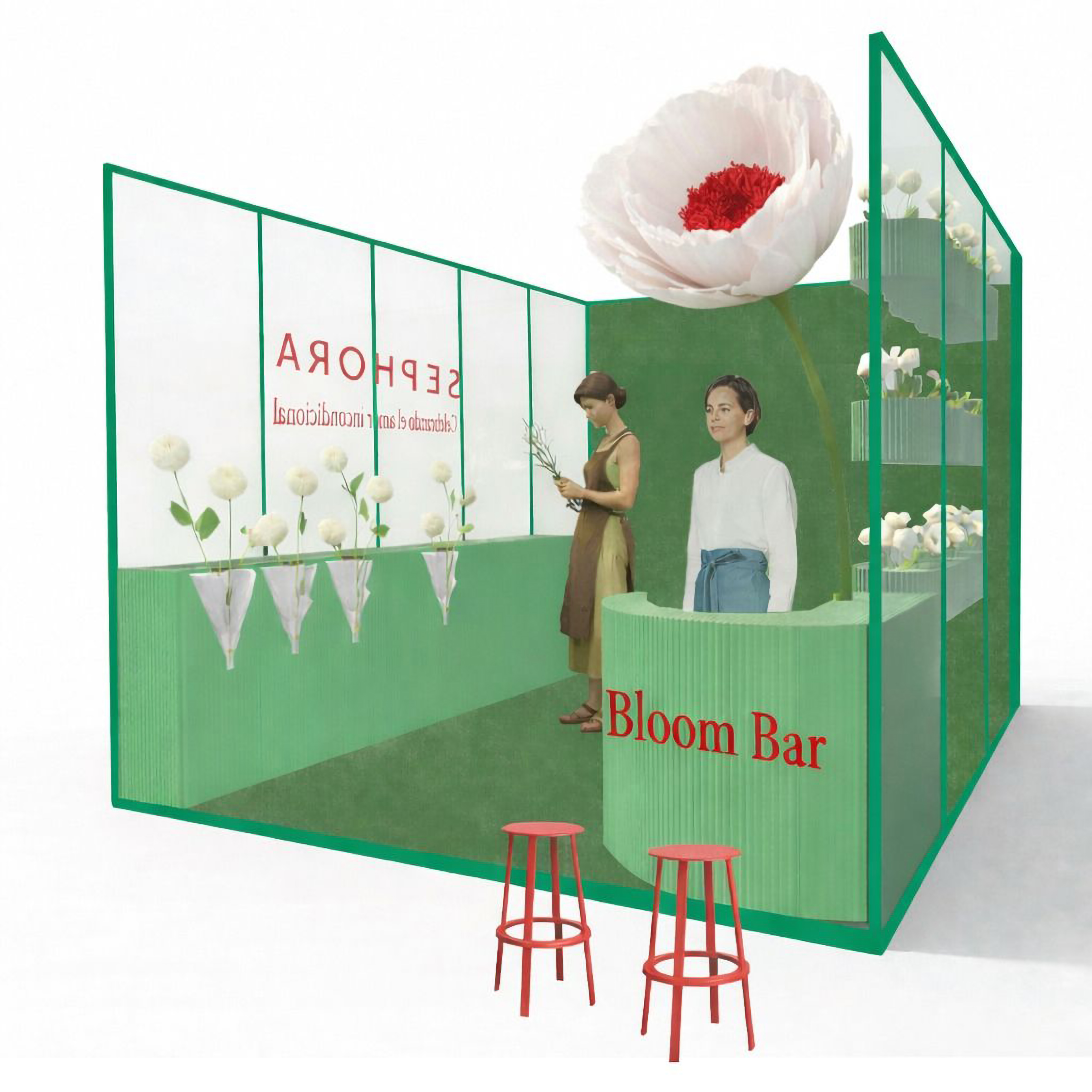 Sephora Pop Up — Render 1