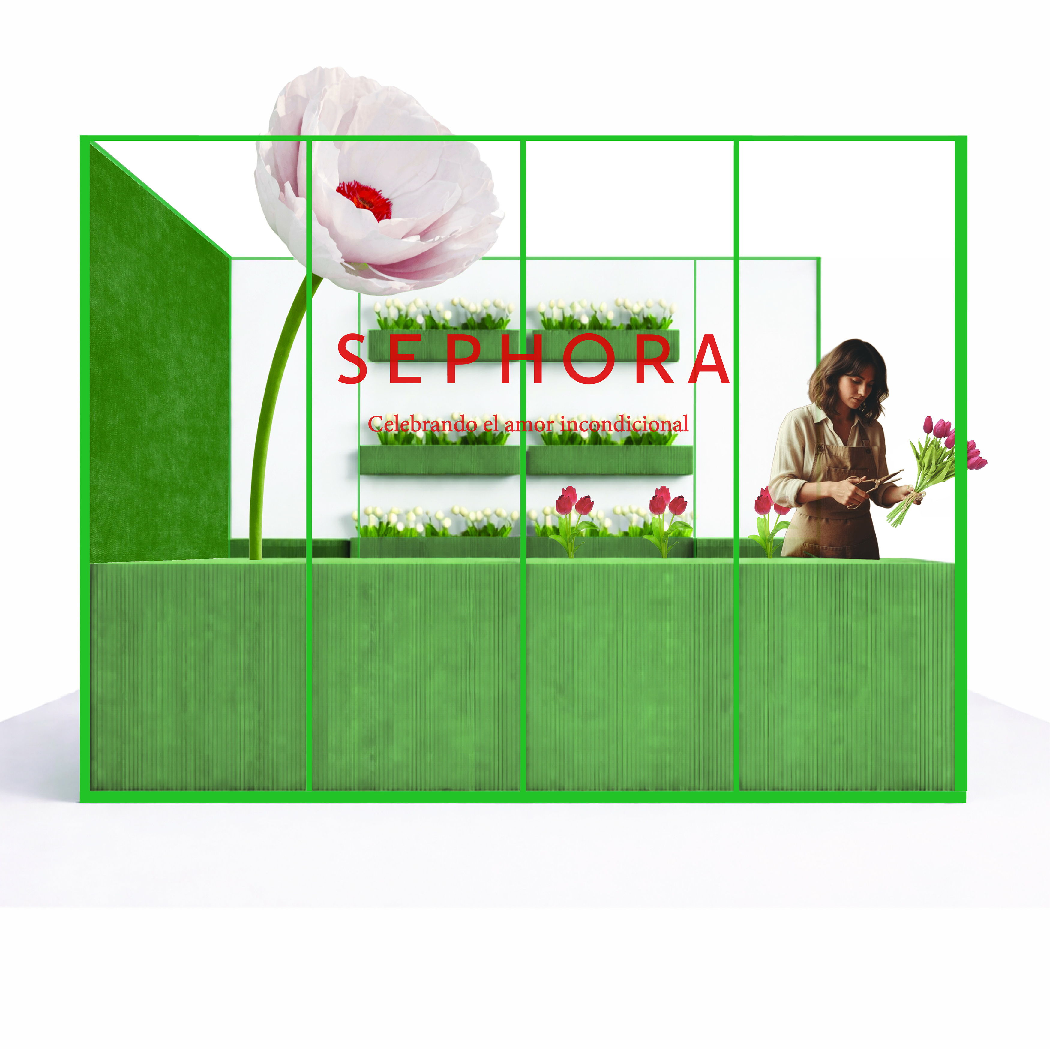 Sephora Pop Up — Render 2